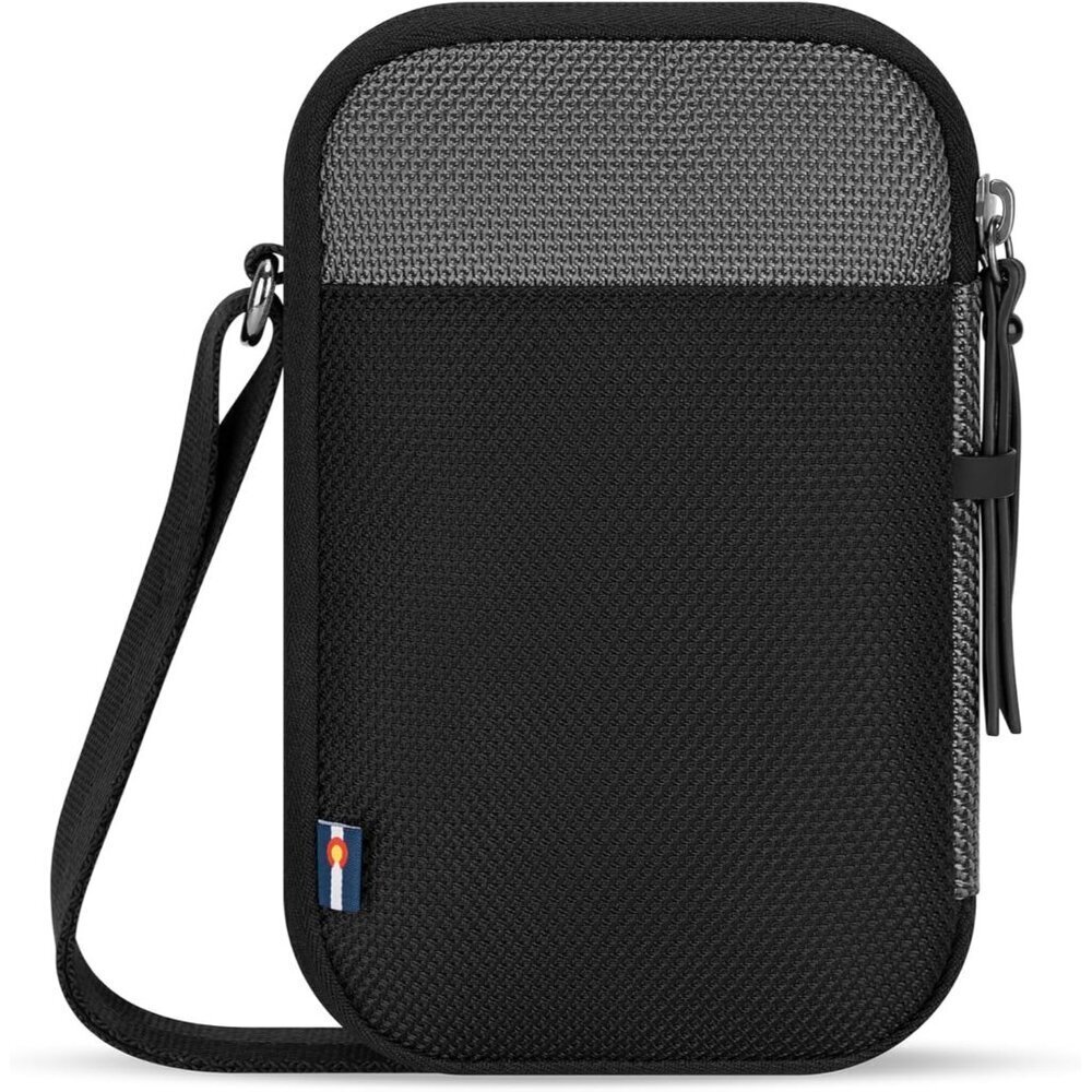 Small Anti Theft Crossbody Wallet Travel Purse with Organizer for Women - Picture 5 of 9